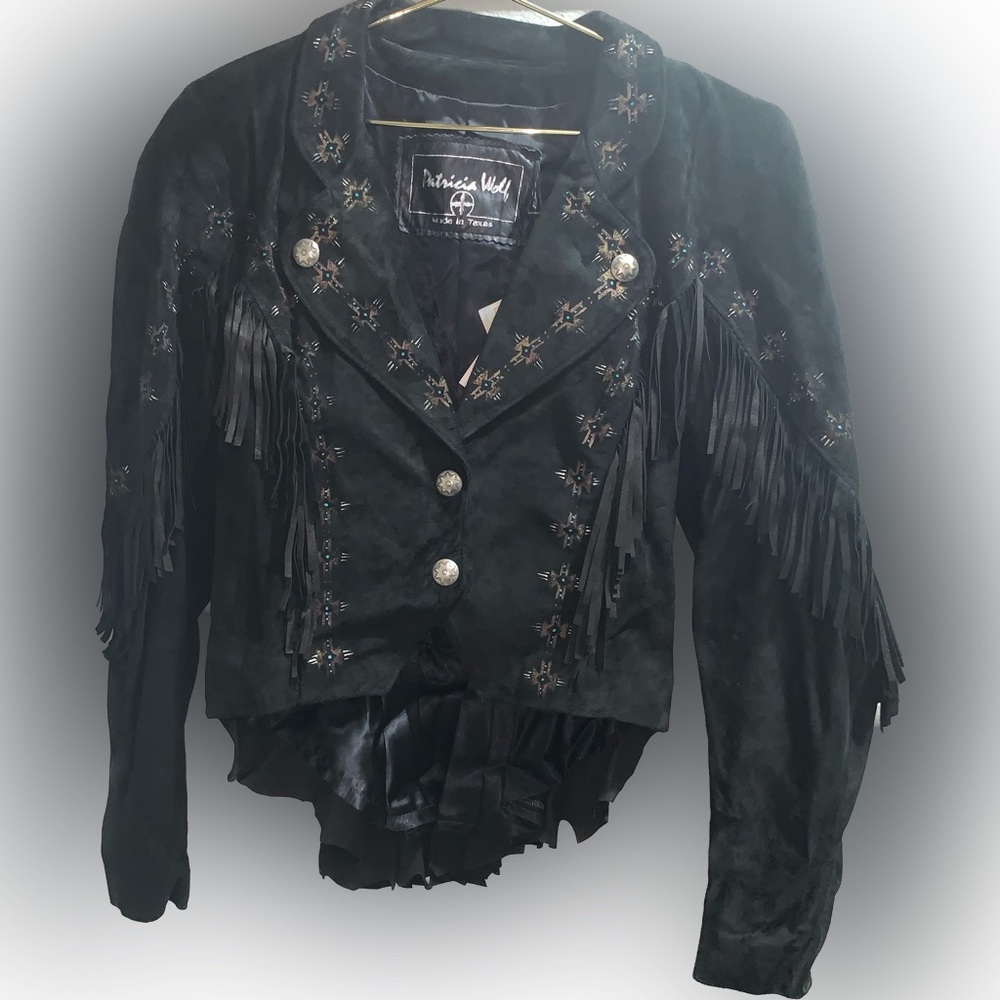 Patricia Wolf Pig Suede Jacket